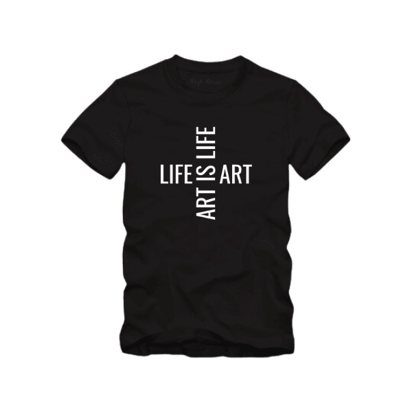 Art Is Life T-Shirt (Black)