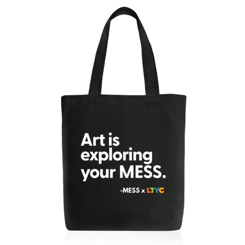 Art Is Exploring Your Mess Tote